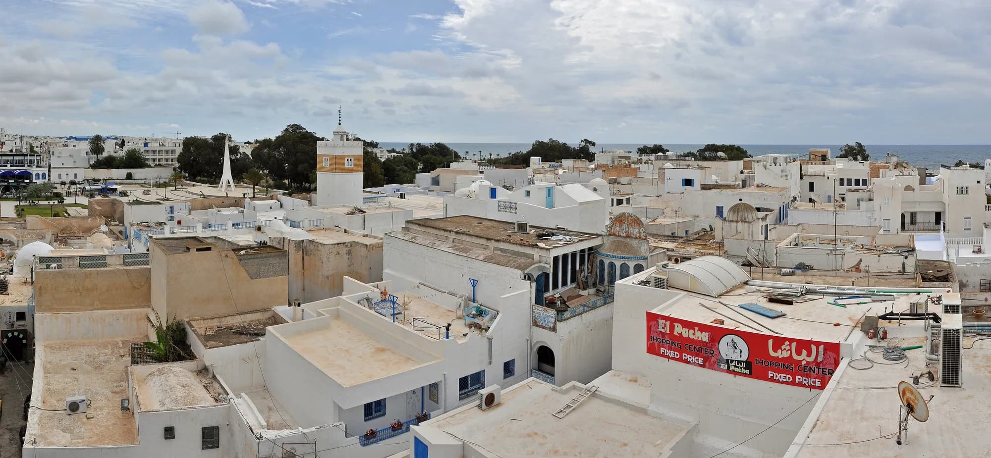 Rooftops of the old town of Hammamet