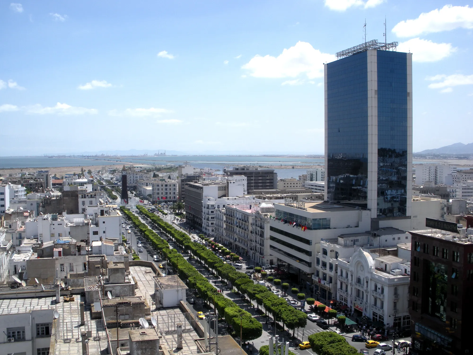 Avenue Habib Bourguiba in Tunis
